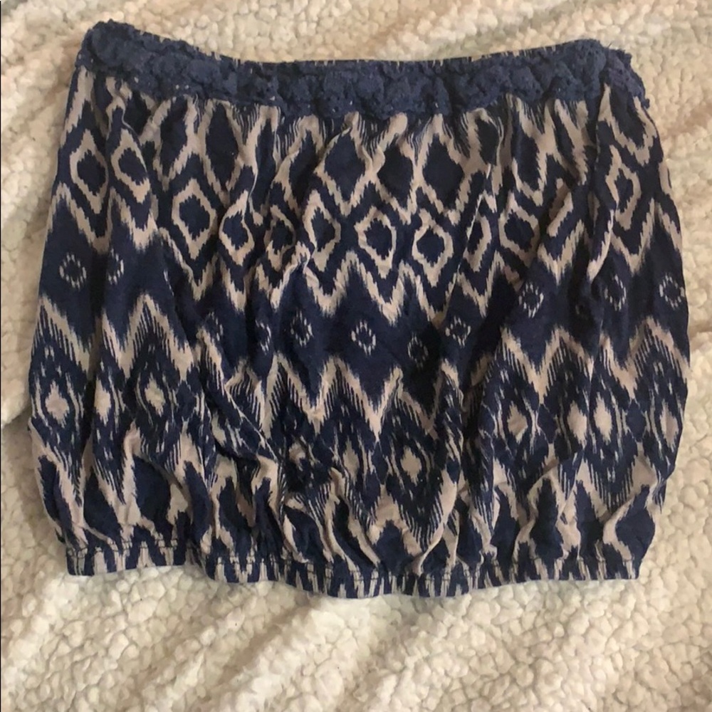 Pacsun Tube top! Right at the top and bottom!